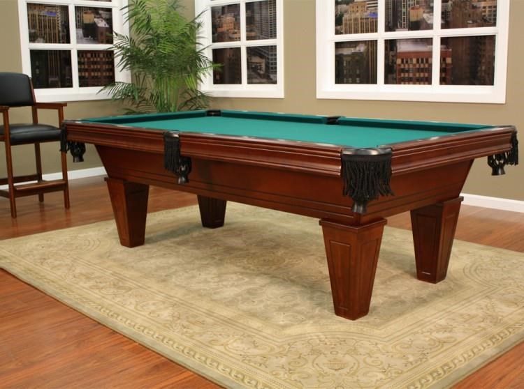 Plank & Hide Carson 8' Pool Table Johnny Janosik Billiard Tables